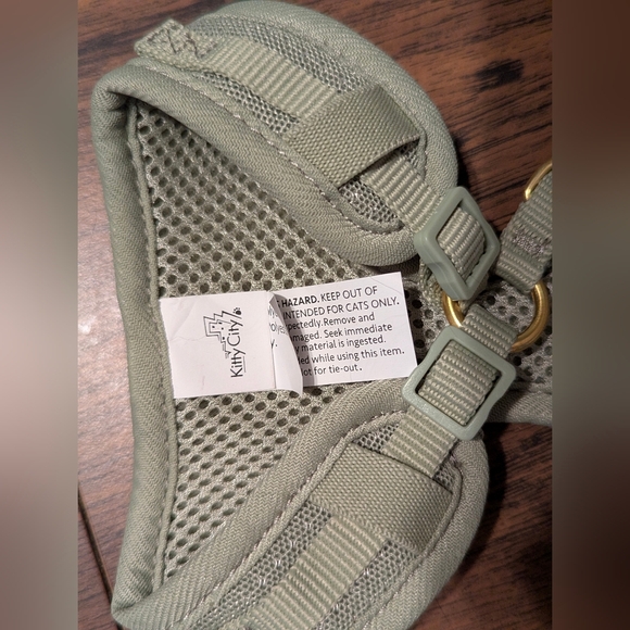 Cat or small dog harness and leash - Picture 7 of 8